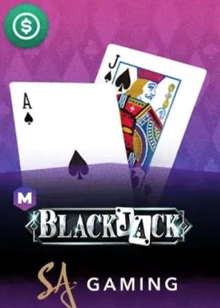 M Blackjack live game cover