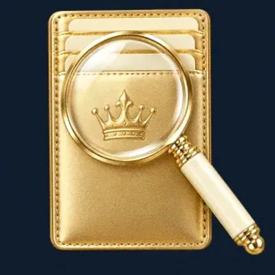 Wallet and magnifier — Sydspin