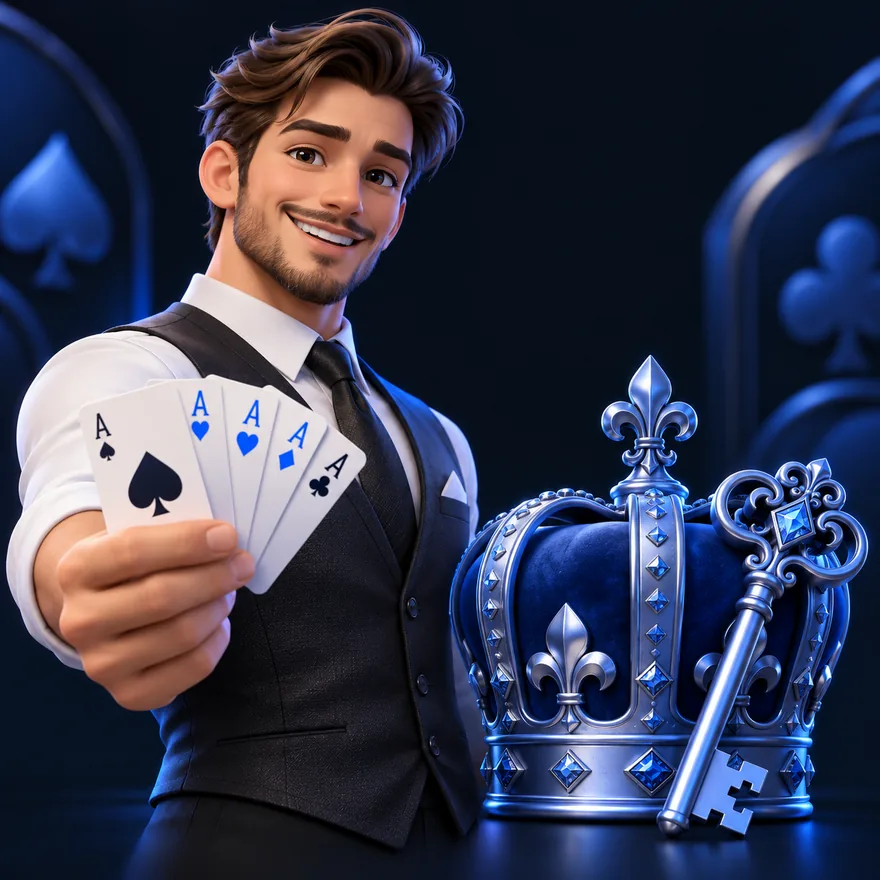 Royal crown and key — Sydspin