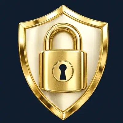 Shield with padlock — Sydspin