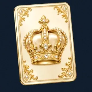 Royal crown card — Sydspin
