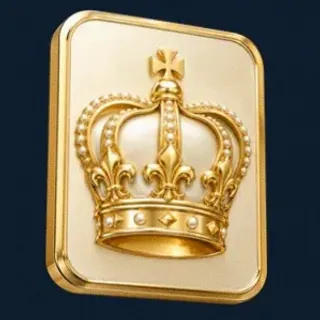 Royal crown plaque — Sydspin