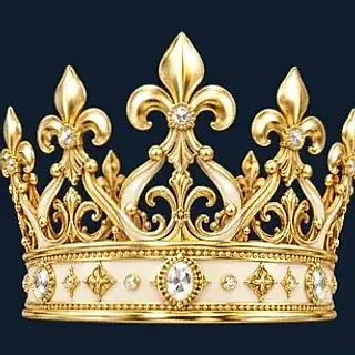Jeweled royal crown — Sydspin