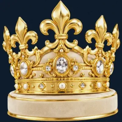Jeweled royal crown — Sydspin