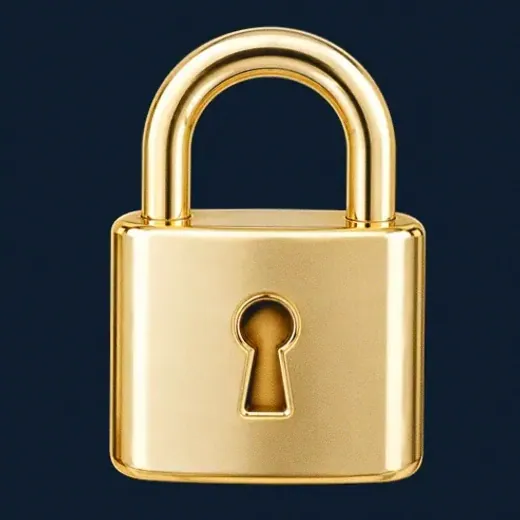 Metal padlock — Sydspin