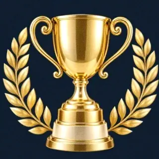 Gold trophy cup — Sydspin