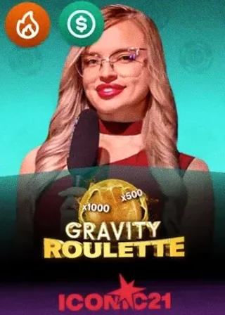 Gravity Roulette live game cover
